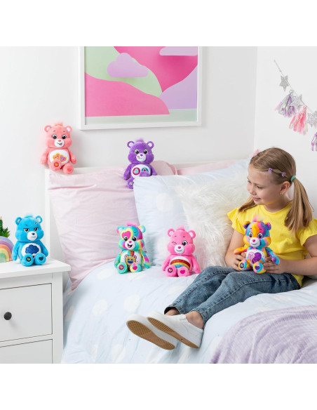 Oso de Buenas Vibras Care Bears 22.86 cm - Multicolor Brillante