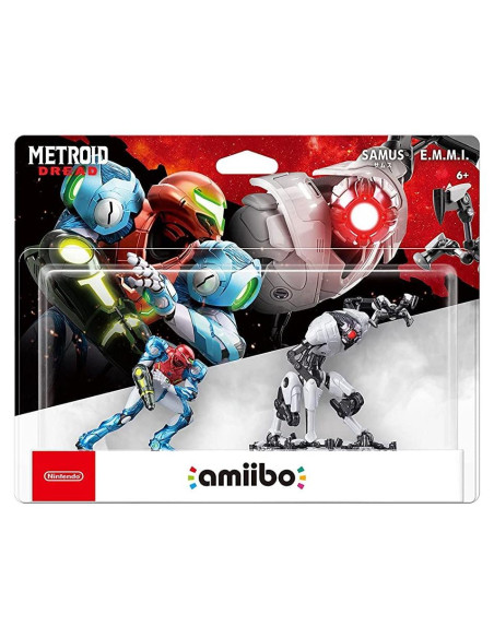 Amiibo Nintendo Metroid Dread 2-Pack Samus y E.M.M.I.