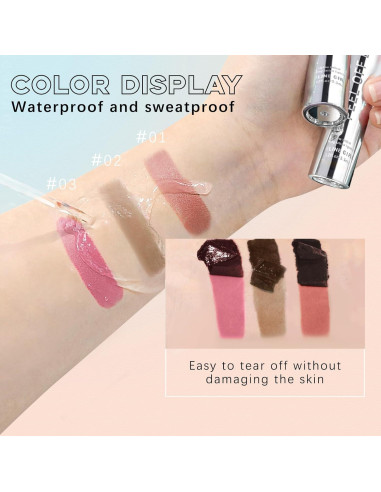 Set de Tinte de Labios Peel Off HOSAILY 3 Colores Mate