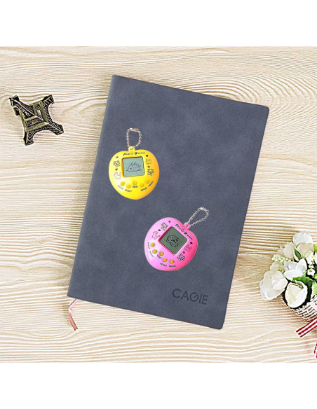 4 Llaveros Mascotas Virtuales SAFSOUL 168 Tipos LCD Portátiles