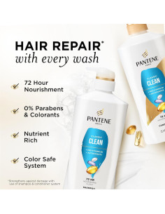 Champú y Acondicionador Pantene Pro-V Limpieza Clásica 1.5L 2