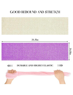 3 Esponjas de Baño Africana HK-Moii Exfoliantes 30x80 cm 2