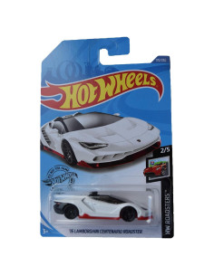 Hot Wheels 1:64 Lamborghini Centenario Roadster Blanco