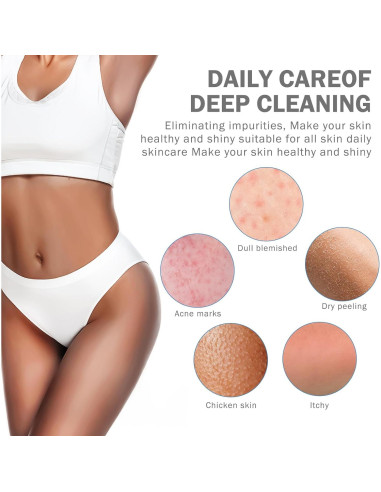 Esponja Exfoliante de Red Africana SpiralScgv - 4 Piezas 30x80cm