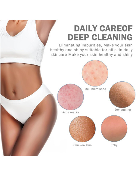 Esponja Exfoliante de Red Africana SpiralScgv - 4 Piezas 30x80cm Esponja Exfoliante de Red Africana SpiralScgv - 4 Piezas 30x80cm