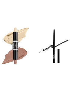Paquete de Maquillaje Wet n Wild: Stick Contorno Doble Cara + Delineador 16h