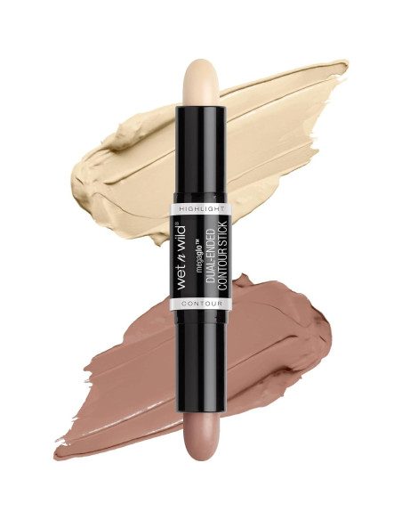 Paquete de Maquillaje Wet n Wild: Stick Contorno Doble Cara + Delineador 16h