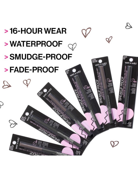 Paquete de Maquillaje Wet n Wild: Stick Contorno Doble Cara + Delineador 16h