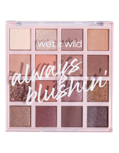 Paleta de Maquillaje Wet n Wild Siempre Ruborizado 16 Tonos