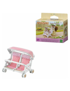 Cochecito Doble para Bebés Epoch 4533 - Accesorio Sylvanian