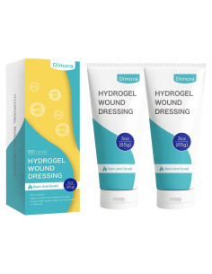 Dimora Hidrogel 2 Paquetes 170g Crema para Quemaduras y Heridas
