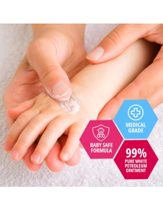 Vaselina de Petróleo Medpride 226.8 g para Bebés - Hidratante 2