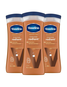 Vaseline Cocoa Radiant 3-Pack - Loción Hidratante 400 g
