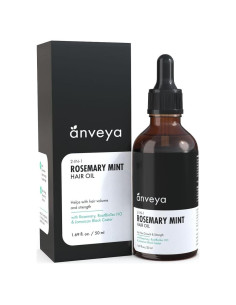 Aceite de Romero y Menta Anveya 50ml - Crecimiento y Cuidado Cabello