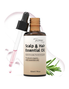 Aceite Crecimiento Cabello Jtopyrt 50ml Romero y Ricino