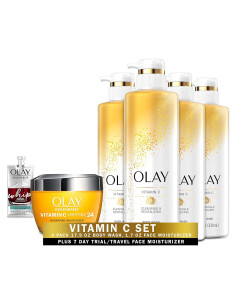 Crema Facial Iluminadora Olay Regenerist 48.2 g + Jabón 530.6 ml
