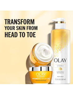 Crema Facial Iluminadora Olay Regenerist 48.2 g + Jabón 530.6 ml 2