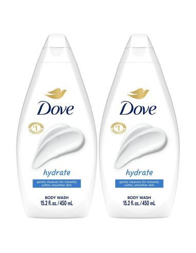 Dove Gel de Ducha Hidratante 2-Pack 430g - Cuidado Suave Piel