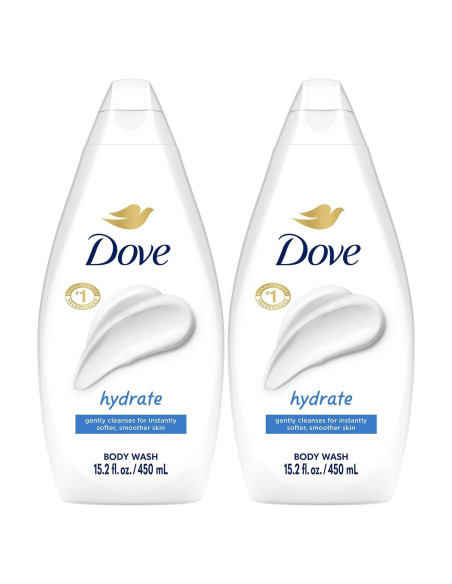 Dove Gel de Ducha Hidratante 2-Pack 430g - Cuidado Suave Piel