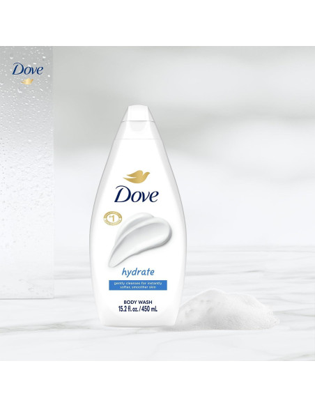 Dove Gel de Ducha Hidratante 2-Pack 430g - Cuidado Suave Piel