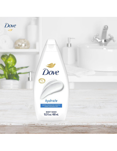 Dove Gel de Ducha Hidratante 2-Pack 430g - Cuidado Suave Piel