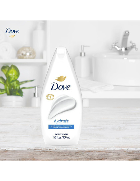 Dove Gel de Ducha Hidratante 2-Pack 430g - Cuidado Suave Piel