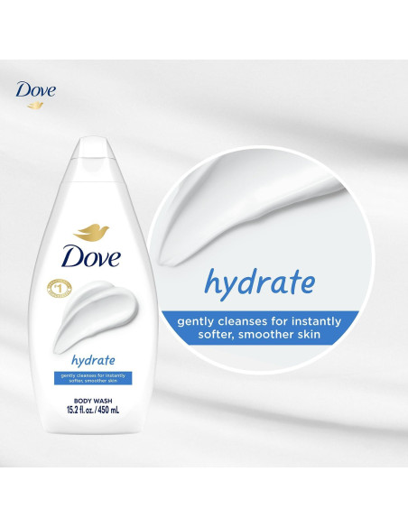 Dove Gel de Ducha Hidratante 2-Pack 430g - Cuidado Suave Piel