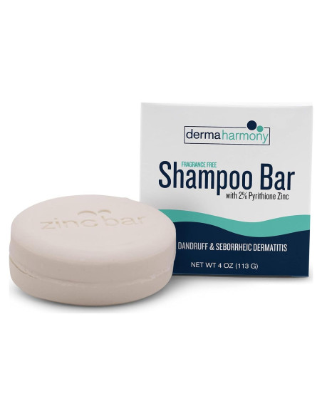 Champú sólido DermaHarmony 2% Piritiona Zinc 113.4 g