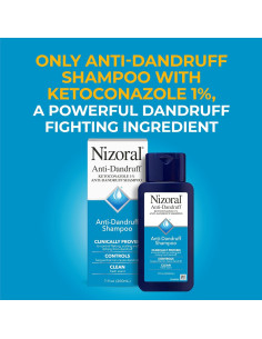 Champú Anticaspa Nizoral 1% Ketoconazol 207 ml Aroma Fresco 2