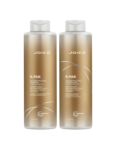 Champú y Acondicionador Joico K-PAK 1000 ml - Reconstrucción Cabello Dañado