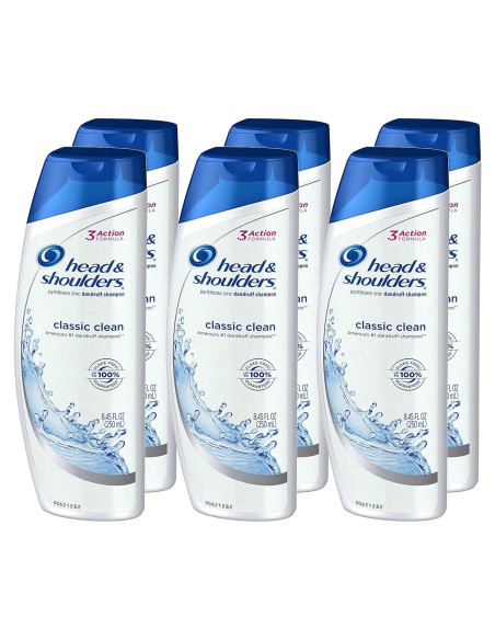 Champú Anticaspa Head and Shoulders Classic Clean 250 ml x6 Champú Anticaspa Head and Shoulders Classic Clean 250 ml x6
