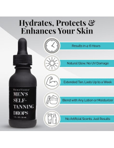 Gotas Autobronceadoras para Hombres RemeVerse 28.35 ml 2
