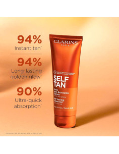 Gel Bronceador Autobrillante Tinteado Clarins 119g - Natural 2