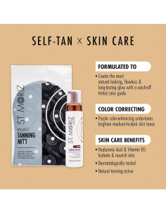 Mousse Autobronceador St Moriz Ultra Oscuro 207 ml con Mitón 2