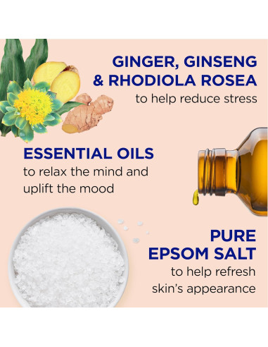 Baño Espumoso Dr Teal con Sal de Epsom 1008 ml - Alivio Estrés