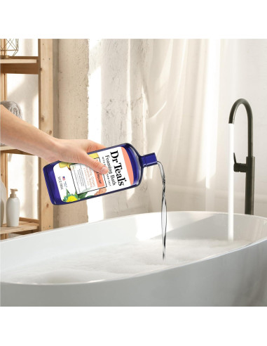 Baño Espumoso Dr Teal con Sal de Epsom 1008 ml - Alivio Estrés