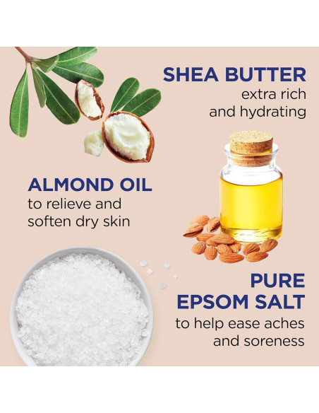 Gel de Baño Dr Teal's 710 ml con Sal de Epsom y Manteca de Karité