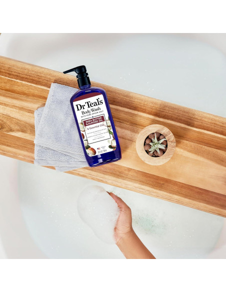 Gel de Baño Dr Teal's 710 ml con Sal de Epsom y Manteca de Karité