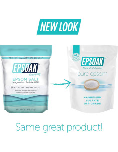 Sal de Epsom Epsoak 8.6 kg Sulfato de Magnesio Puro Sin Fragancia 2