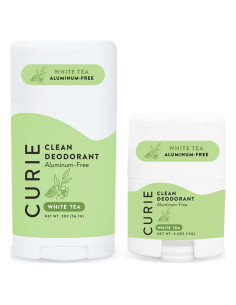 Desodorante Natural Curie Sin Aluminio - Té Blanco Mini 140g