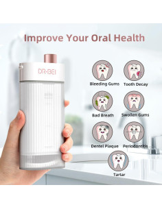 Irrigador Oral Inalámbrico DR-BEI FBALX Recargable IPX7 2