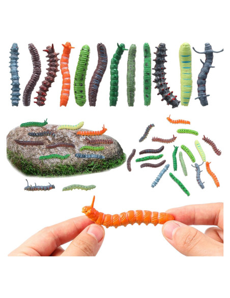 24 Orugas de Simulación Educativas Arrowbash - Juguetes Interactivos