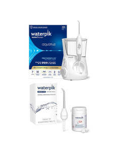 Irrigador Bucal Waterpik Aquarius WP-660 + Punta Boost y 30 Tabletas