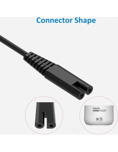 Cargador Reemplazo Waterpik WP360 WP462 WP450 1.5m 2