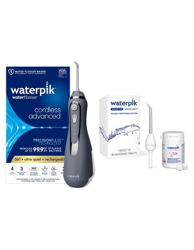 Irrigador Dental Waterpik Cordless Advanced 2.0 WP-587 + Punta Boost