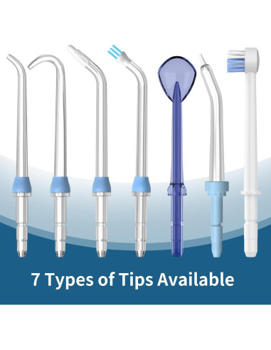 Puntas de Repuesto Waterpik Combo 8 Piezas + Estuches