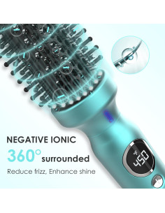 Cepillo Térmico Redondo BANGMENG 1.25" (4.7 cm) 12 Temperaturas 2