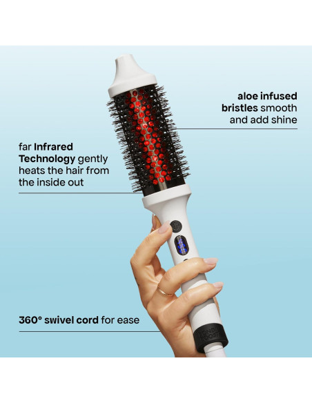 Cepillo Térmico Infrarrojo BONDIBOOST para Cabello Seco 35.56cm