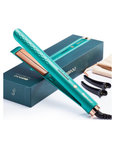 Plancha de Pelo Infrarroja IBROO Cerámica Tourmalina 1" Verde