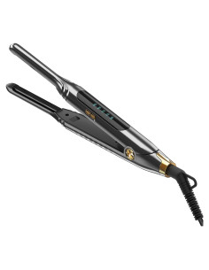 Plancha de Cabello Pequeña Mvxitanny 3/10'' Gris - Doble Voltaje